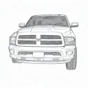 a dodge ram tattoo design idea
