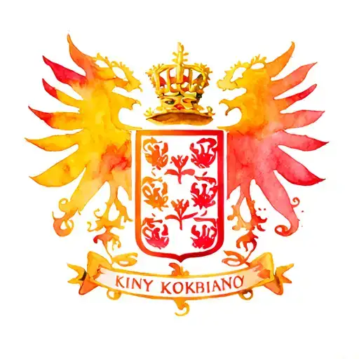 made in Ukraine coat of arms tattoo design idea