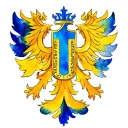 made in Ukraine coat of arms tattoo design idea