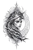 solo leveling tattoo design idea