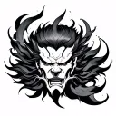 Raijin tattoo design idea