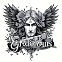 God Is Gracious tattoo design idea