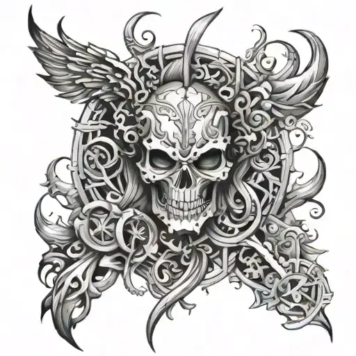 Jinx Arcane tattoo design idea