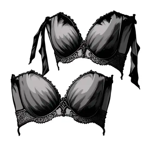 Bras tattoo design idea