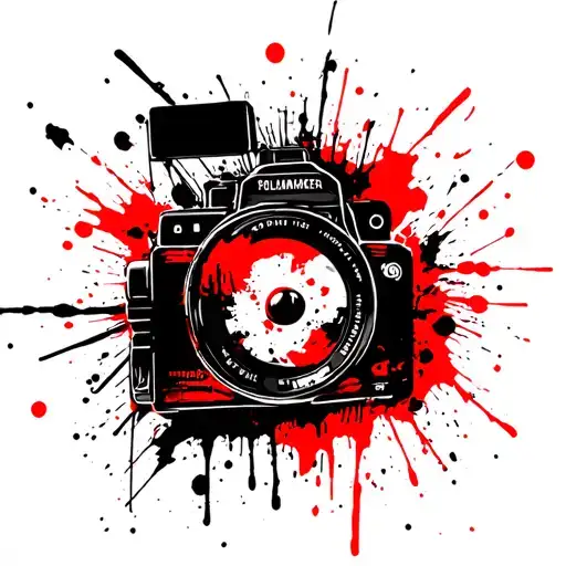 Film maker tattoo design idea