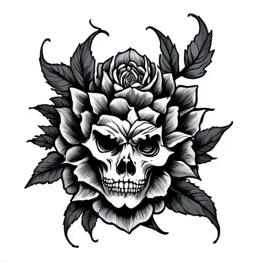sin of pride tattoo design idea