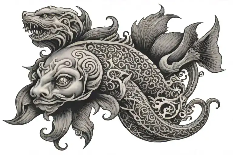 nathaniel Aquarius denver tattoo design idea