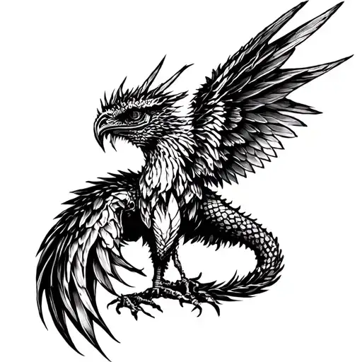 gargolas tattoo design idea