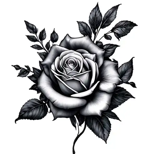 Dark Romance tattoo design idea