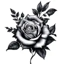 Dark Romance tattoo design idea
