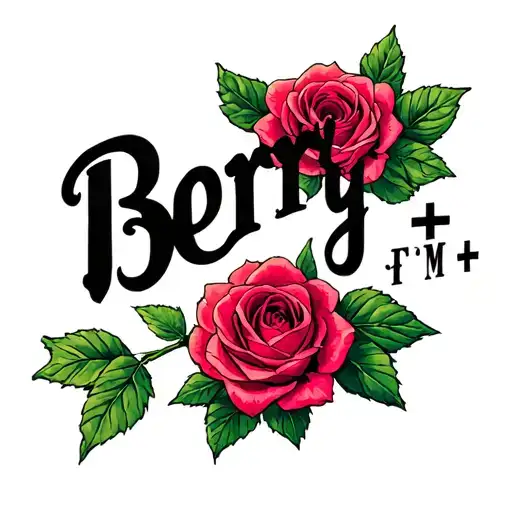 "Berry+TM" Berry+Rose+TM tattoo design idea