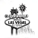 Welcome to Las Vegas Sign, Bellagio Fountains, Frank SInatra, Roulette wheel, craps, and suited 5 & 7 tattoo design idea