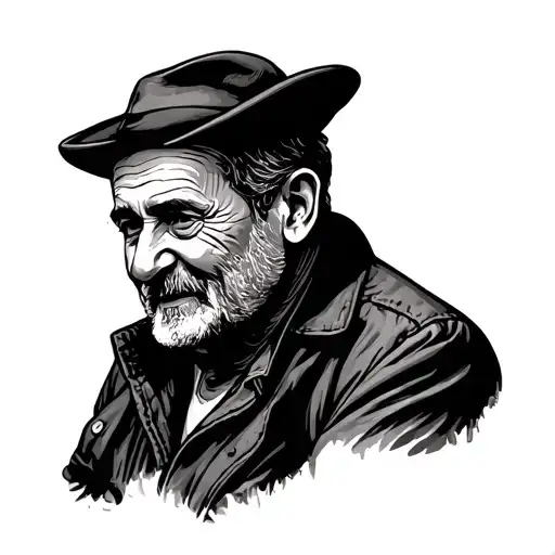 Dad Who Passed Away tattoo design idea