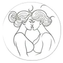mom and daughter cancer and aries zodiac sign tattoo design idea