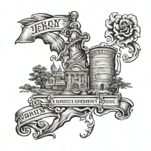 new jersey paying homage tattoo design idea