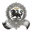 Kurdistan flag tattoo design idea