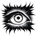 Sasuke Eyes tattoo design idea