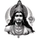 Vishnu tattoo design idea