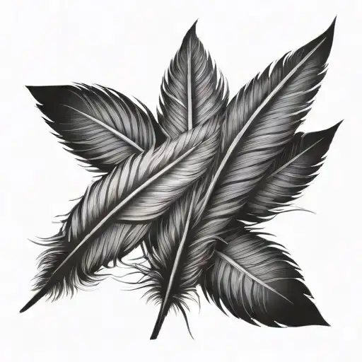 birds of a feather feather feather with the words "until the light in my eyes goes out" tattoo design idea