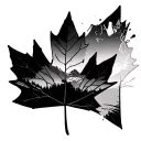 canada outdoors arm sleeve tattoo design idea