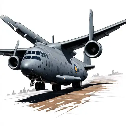 C130 tattoo design idea