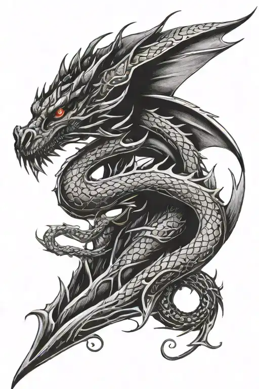 Dragon in collar bone tattoo design tattoo design idea