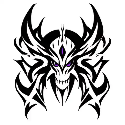 Slaanesh tattoo design idea
