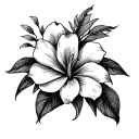 Puerto Rico Flor de Maga tattoo design idea
