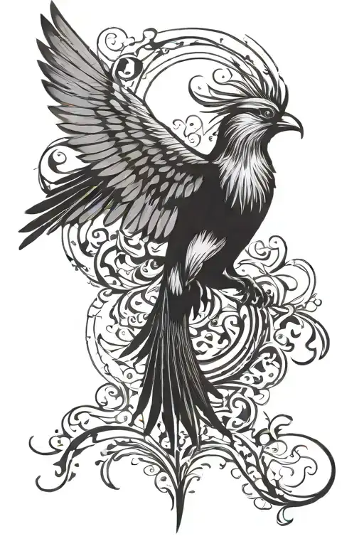 typography of freedom "آزادی" that looks like a bird tattoo design idea