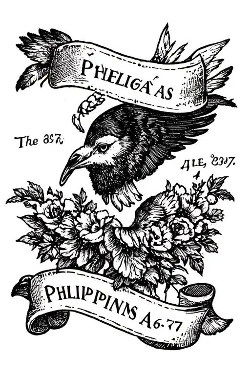 Philippians 4 6 7 tattoo design idea