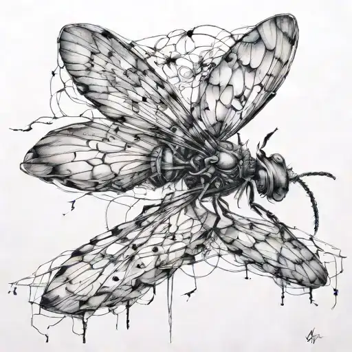 My, my, those eyes like fireI'm a winged insect, you re a funeral pyre Come now, bite through these wiresI'm a waking  tattoo design idea