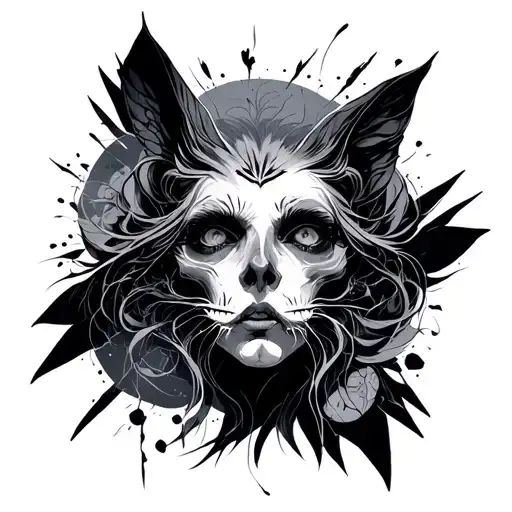 Nihilism tattoo design idea