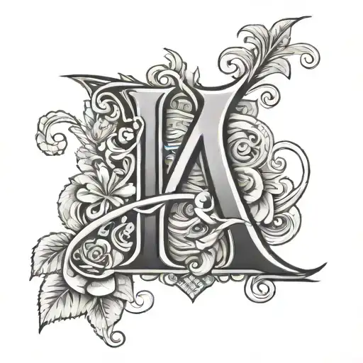 name juan letter pixacao tattoo design idea