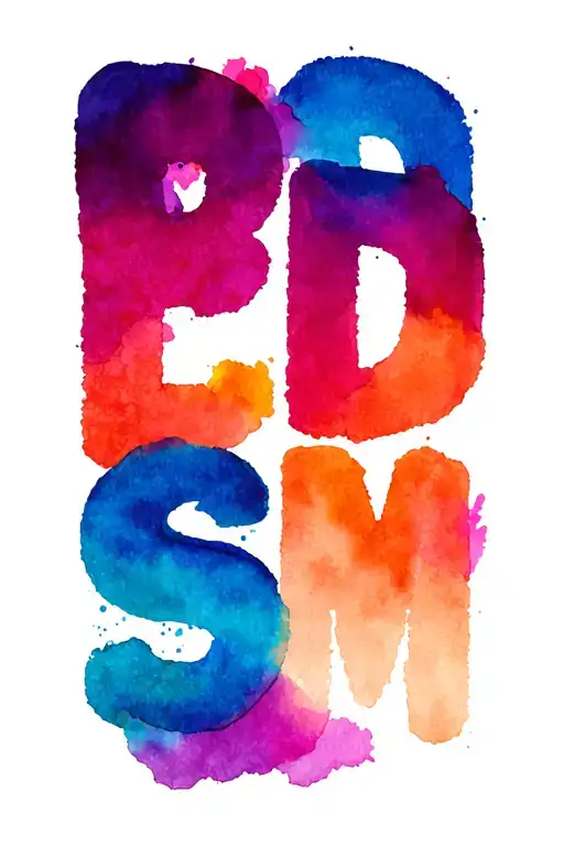 "Bdsm" Discipline tattoo design idea
