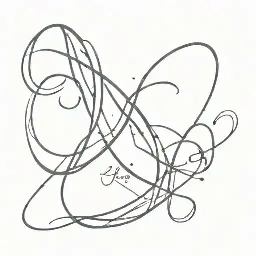 Our Initial name intertwined representing Cj and Jc  tattoo design idea