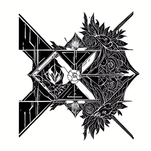 hades, persephone, cyberus, spring, underworld tattoo design idea