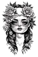 cuck hotwife tattoo design idea