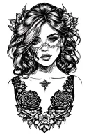 cuck hotwife tattoo design idea