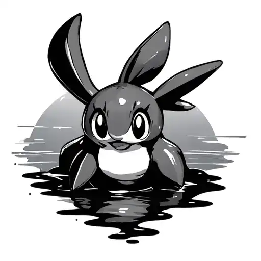 Mudkip tattoo design idea