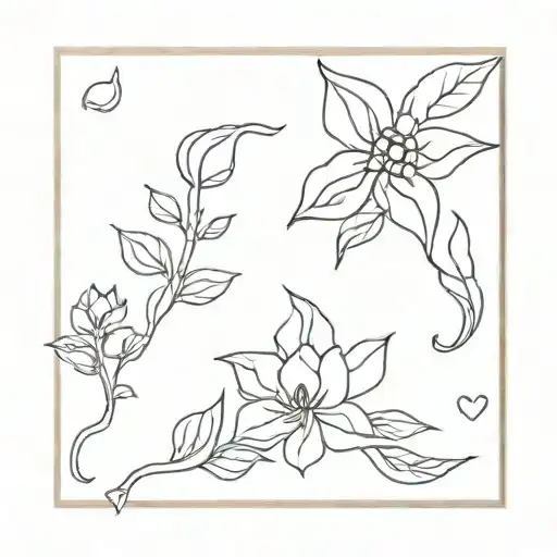ivory tattoo design idea