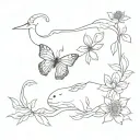 ivory tattoo design idea