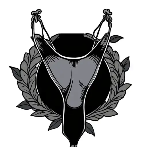 Thong tattoo design idea