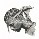 frank ocean tattoo design idea