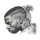 frank ocean tattoo design idea