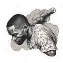 frank ocean tattoo design idea