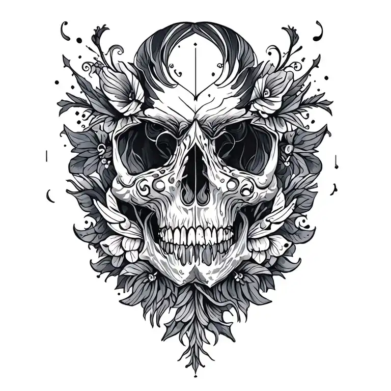 music tattoo design idea