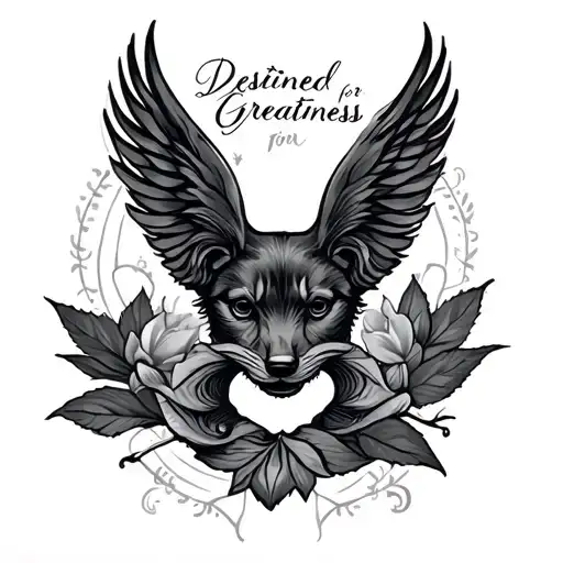 Destined For Greatness tattoo design idea