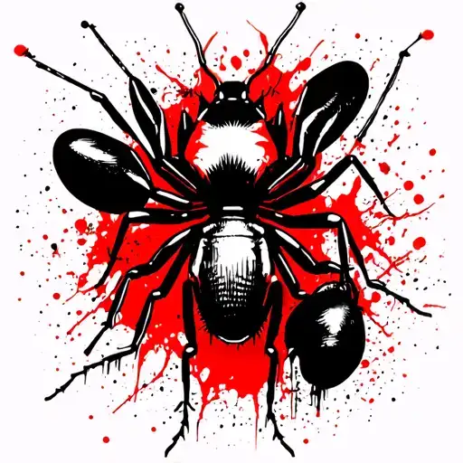 prodigy ant tattoo design idea