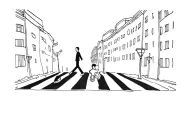 Abbey Road tattoo design idea