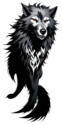 Fenrir tattoo design idea